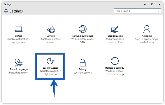 Windows 10 Mouse Pointer Size