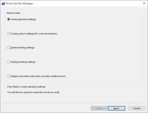 driver manager verifier