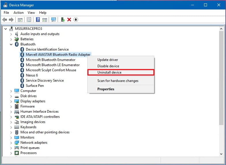 Install bluetooth driver for windows 10