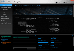 free download intel extreme tuning utility