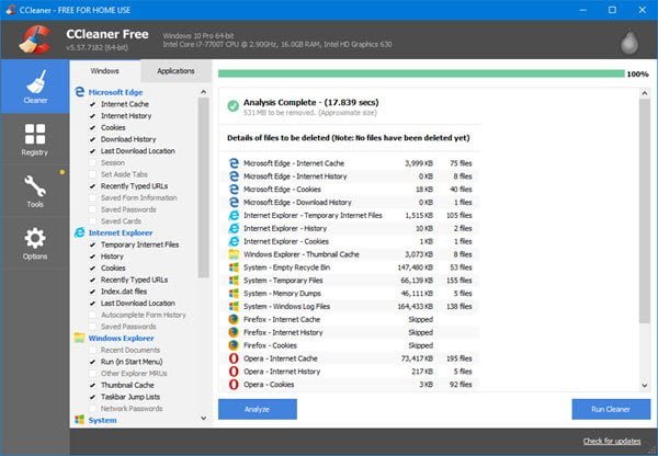 ccleaner pro free review